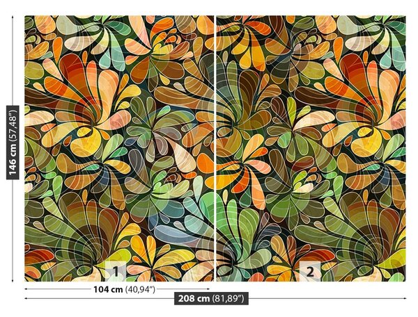 Fototapet Model floral