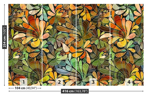 Fototapet Model floral