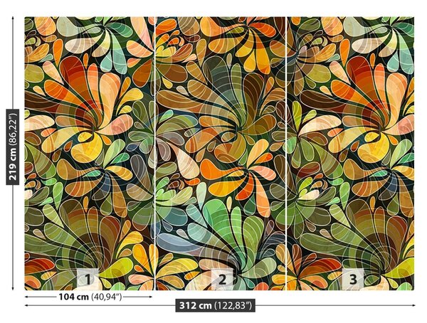 Fototapet Model floral
