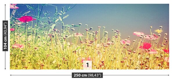 Fototapet Vintage Flori