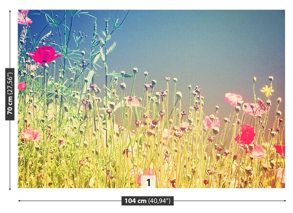 Fototapet Vintage Flori