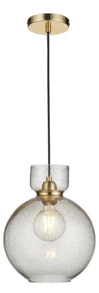 Endon 107948 - Lustră pe cablu 1xE27/10W/230V auriu/gri fumuriu