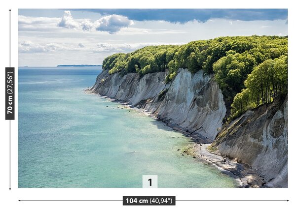 Fototapet creta Cliff