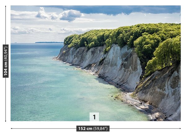 Fototapet creta Cliff