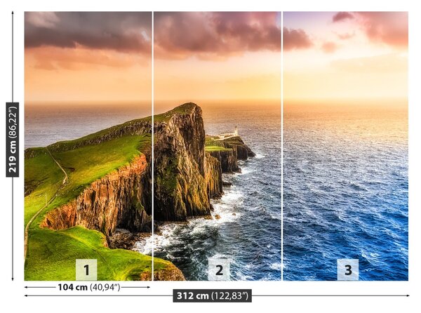 Fototapet Ocean Scoția