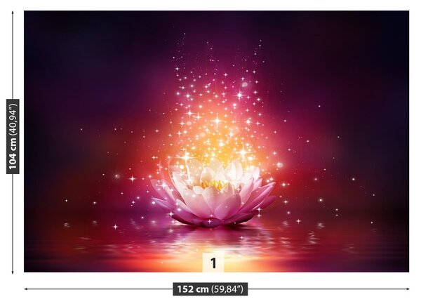 Fototapet Lotus Stele