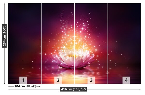 Fototapet Lotus Stele