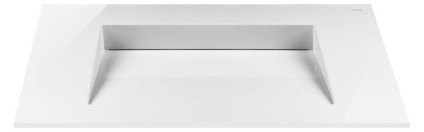 Oltens Stila lavoar 90x45 cm dreptunghiular mobilier alb luciu 40202000