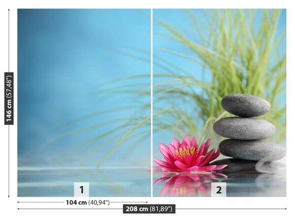 Fototapet Spa Lily