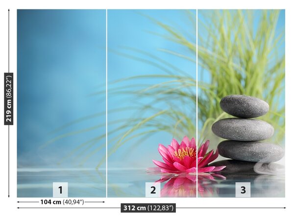 Fototapet Spa Lily