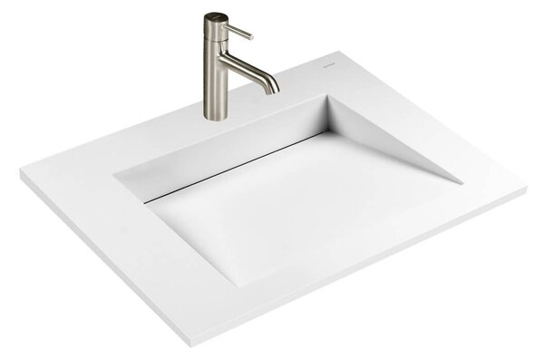 Oltens Stila lavoar 60x45 cm dreptunghiular mobilier alb mat 40200900