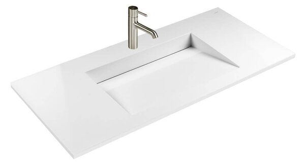 Oltens Stila lavoar 100x45 cm dreptunghiular mobilier alb luciu 40203000