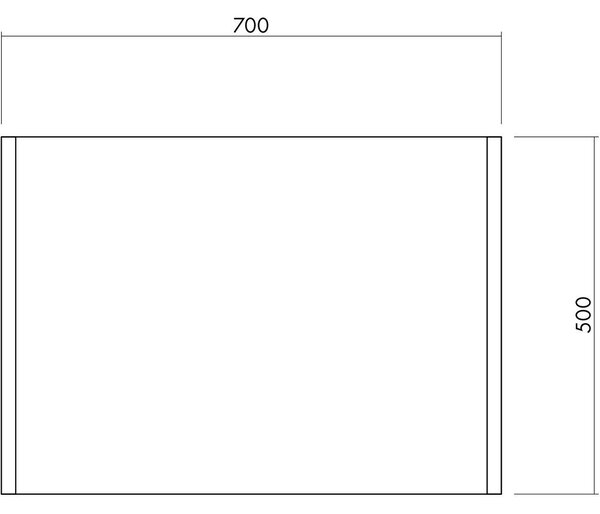 Covoraș de intrare din material textil 50x70 cm Dei – noo.ma