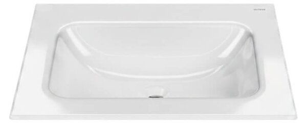 Oltens Kalla lavoar 60.2x46 cm dreptunghiular mobilier alb luciu 40207000