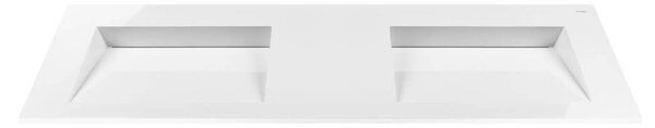 Oltens Stila lavoar 140x45 cm dreptunghiular mobilier alb luciu 40206000