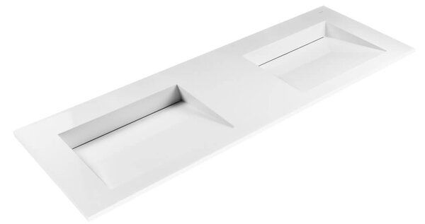 Oltens Stila lavoar 140x45 cm dreptunghiular mobilier alb luciu 40206000