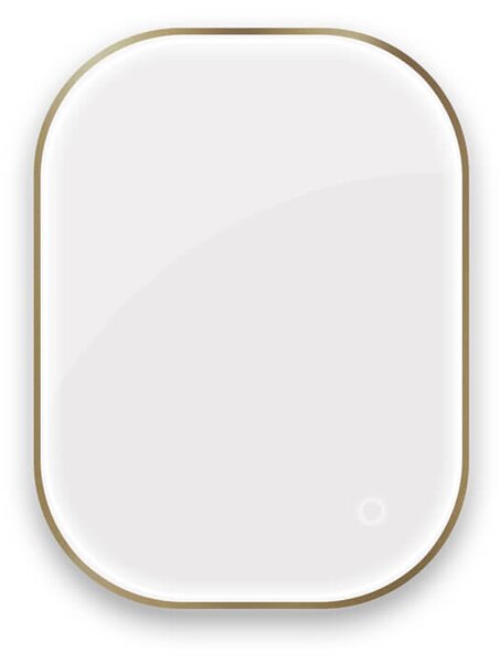 Oltens Nordlis oglindă 60x80 cm dreptunghiular cu iluminare cu covoraș de încălzire 64123510