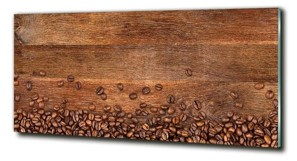 Tablou Printat Pe Sticlă Boabe de cafea