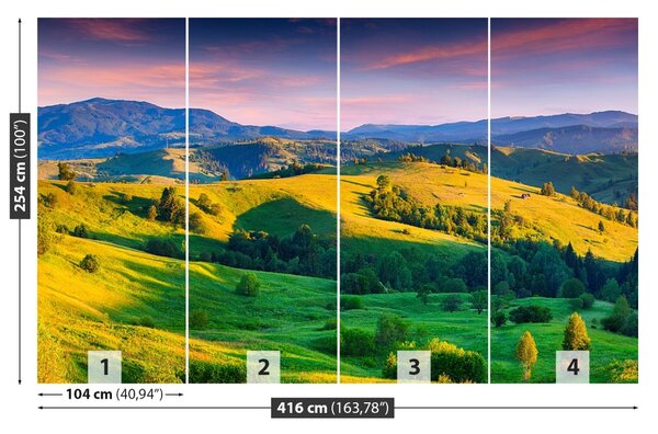 Fototapet Munții de vară