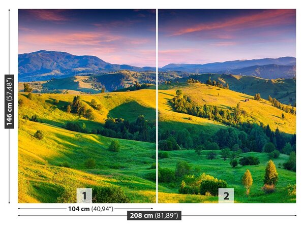 Fototapet Munții de vară
