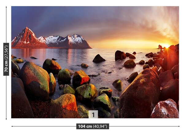 Fototapet Ocean Norvegia