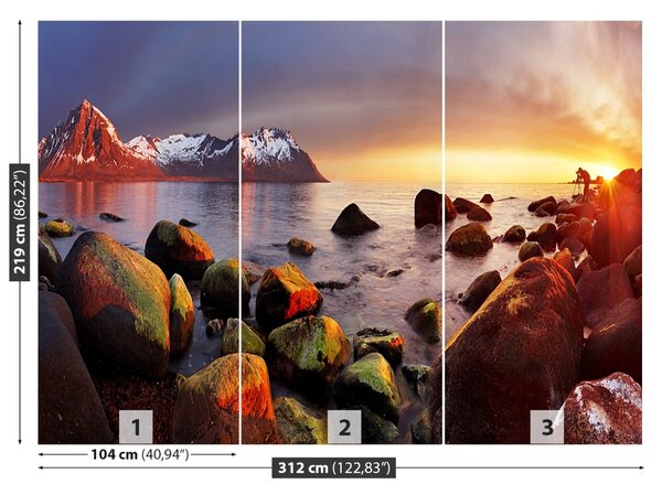 Fototapet Ocean Norvegia