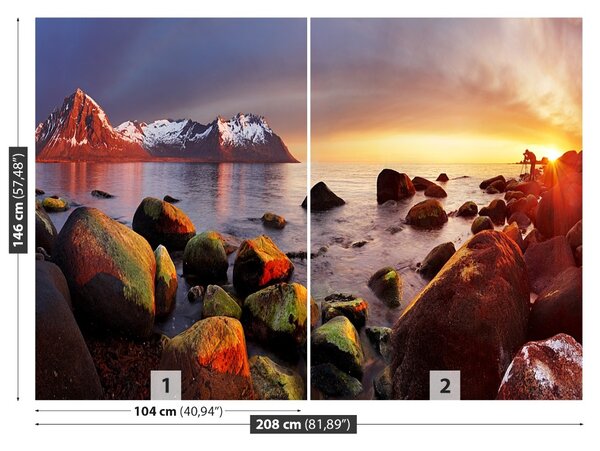 Fototapet Ocean Norvegia