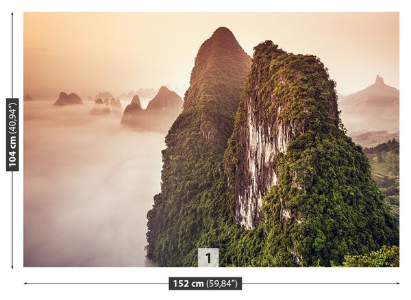 Fototapet Munții China