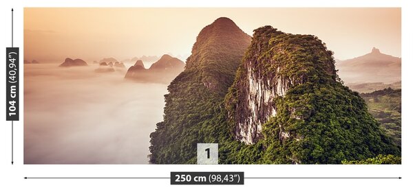 Fototapet Munții China