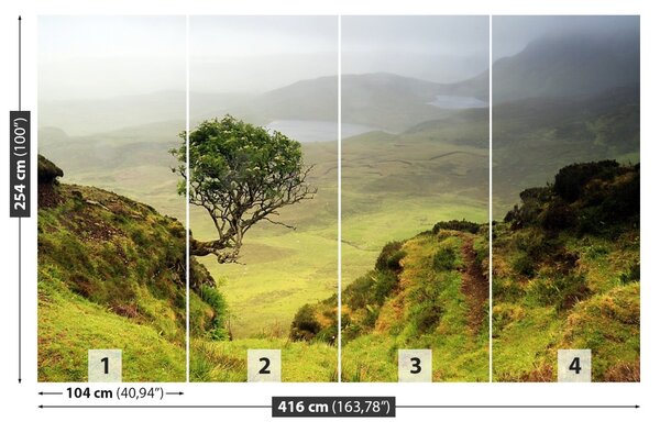 Fototapet Isle Of Skye Scoția