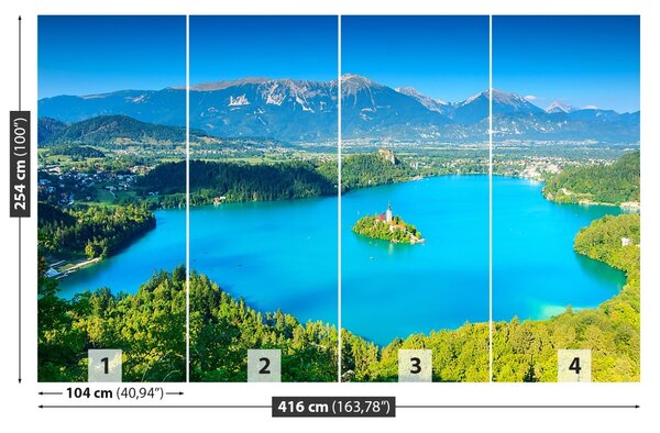Fototapet Panorama Lacul