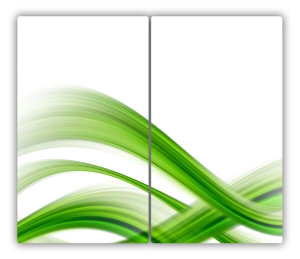 Tocator din sticla valuri abstractizare