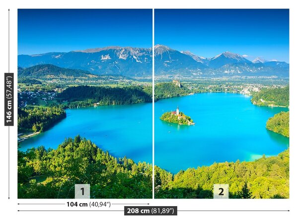 Fototapet Panorama Lacul