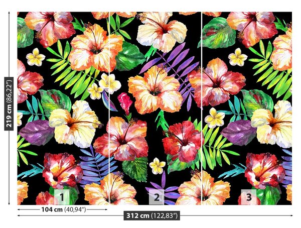 Fototapet Hibiscus Flori