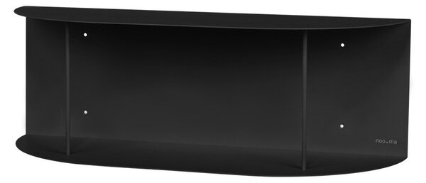 Raft negru etajat din metal 60 cm Lina – noo.ma