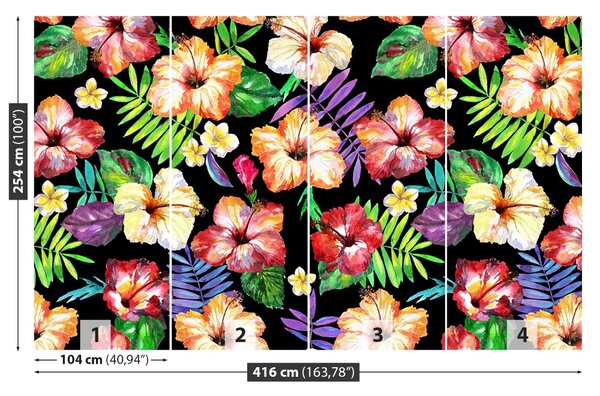 Fototapet Hibiscus Flori