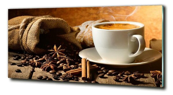 Tablou din Sticlă Cafea si mirodenii