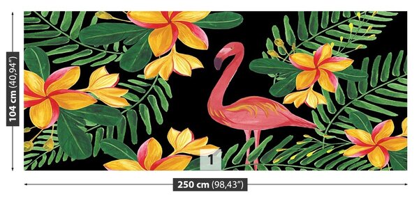 Fototapet Flamingos Flori