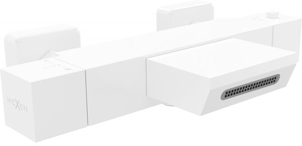 Mexen Cube baterie de cadă termostatică, albă - 77360-20