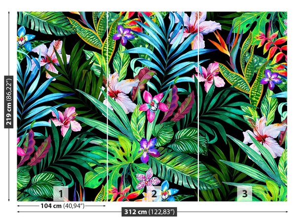 Fototapet Flori tropicale