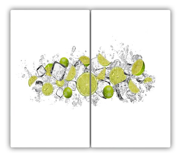 Tocator din sticla cuburi de gheata Lime