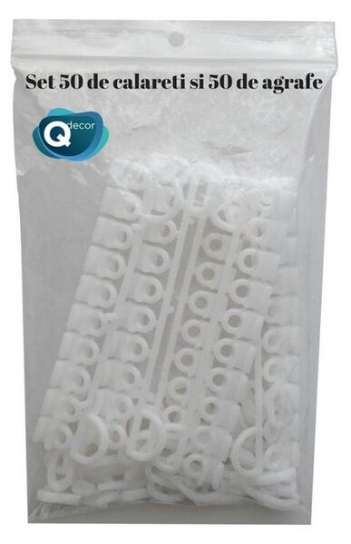 Set 100 calareti glisare din PVC (ELR 514)