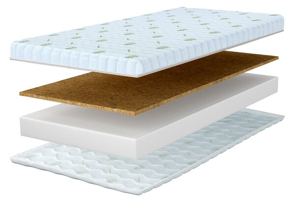 Saltea din spumă Karmel 15 cu cocos 90x200