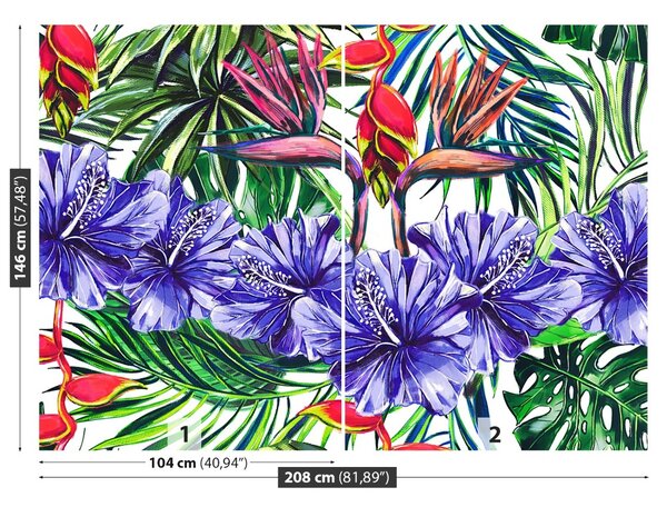 Fototapet Model floral