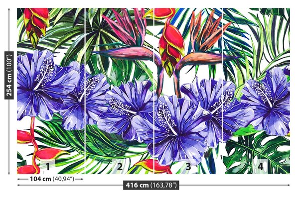Fototapet Model floral