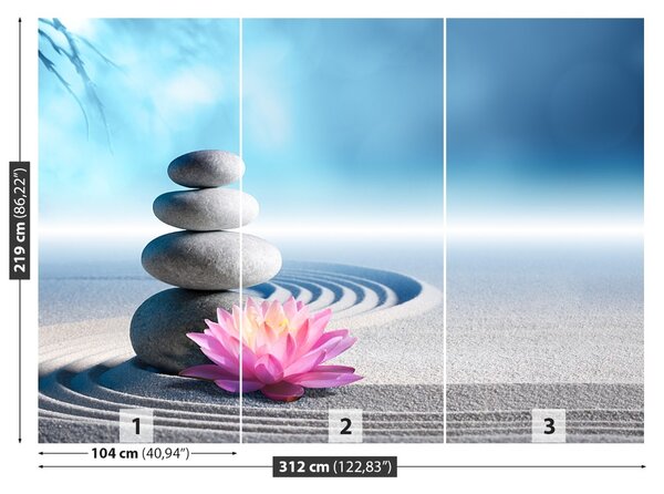 Fototapet Zen Stones
