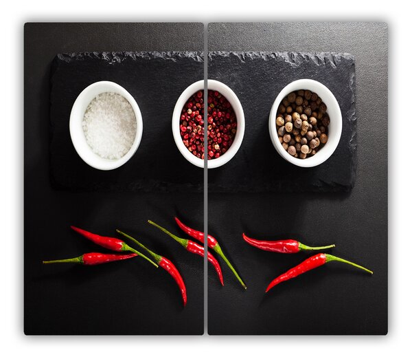 Tocator din sticla Condimente și chili