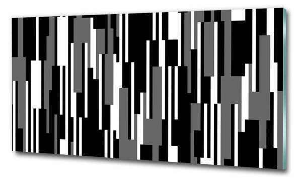 Imagine de sticlă linii negre și albe