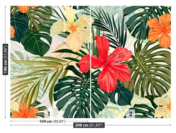 Fototapet Plante Hawaiian