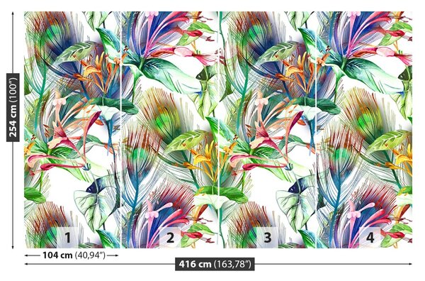 Fototapet Flori tropicale